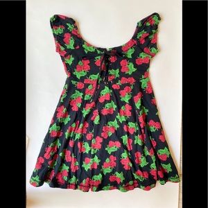 Betsey Johnson vintage flower dress